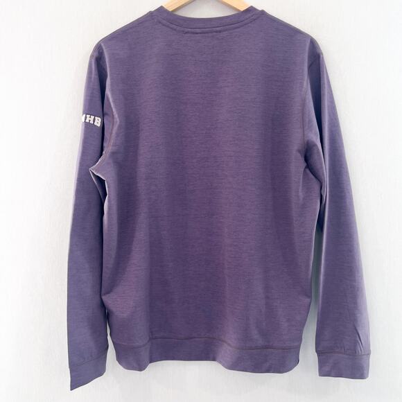 NEW Puma CLOUDSPUN Crewneck Pullover Sweater Men Medium UMHB Merch Purple - Picture 2 of 7